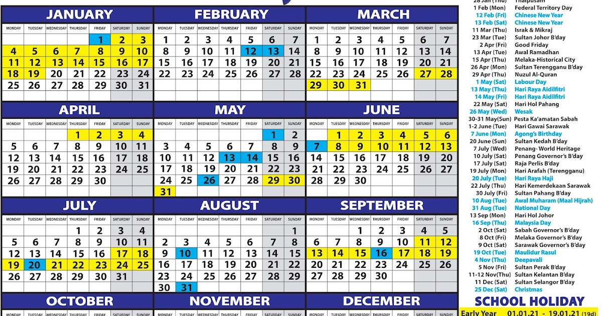 2022 calendar malaysia public holiday