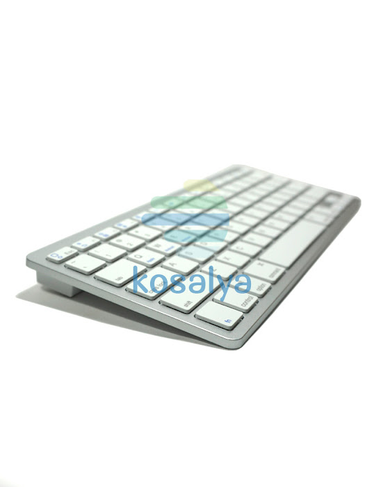 Keyboard Wireless Bluetooth Model Apple BK3001 Silver