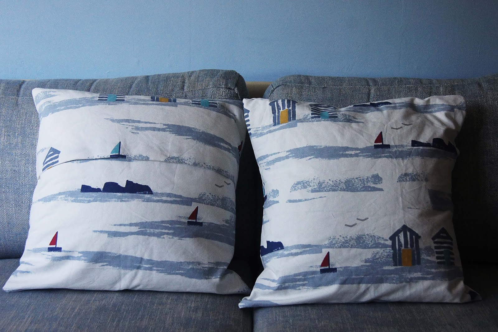 How to sew a cushion cover without zip or buttons