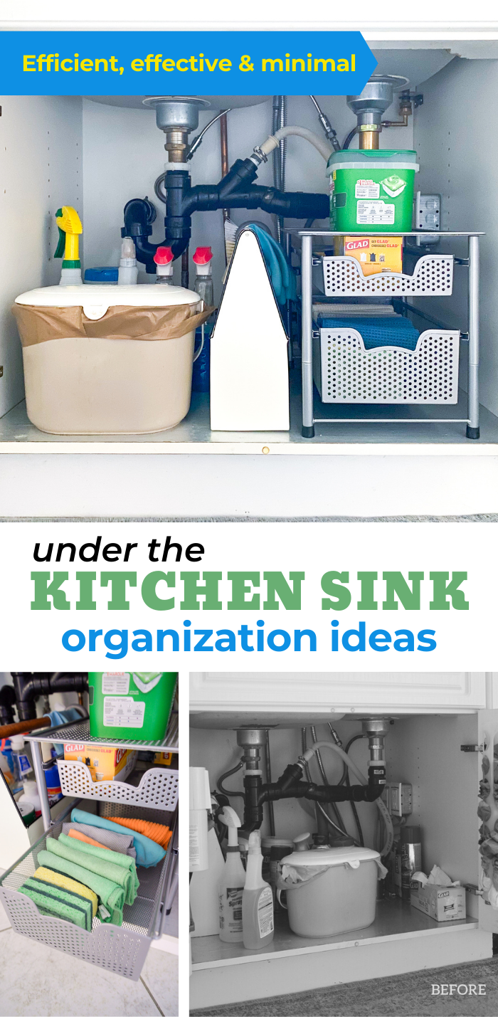 Under Kitchen Sink Organizers and Organizing Ideas - Clean and