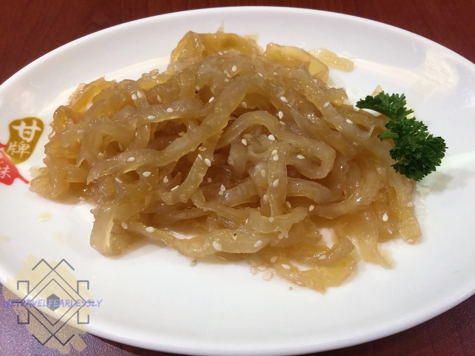 Kam's Roast in Megamall - Jellyfish with Sesame oil (PHP350)