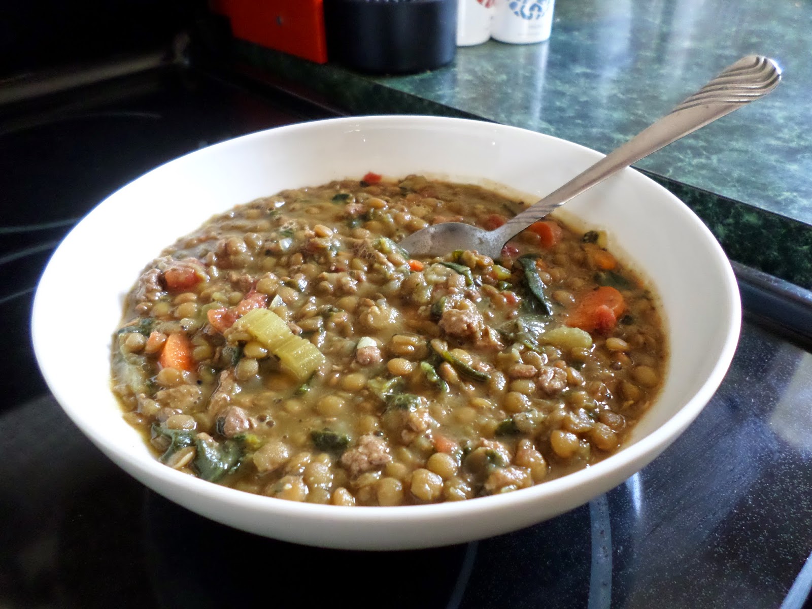 Lentil Turkey Soup Recipe