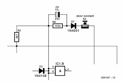 Simple Alarm System Schematic 2