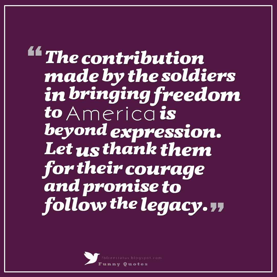 Memorial Day Thank You Quotes & Sayings, Images, Pictures