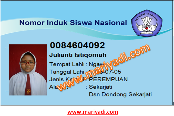 Download Aplikasi Cetak Kartu Nisn Terbaru Dan Cara Cetak Kartu Nisn Mariyadi Com