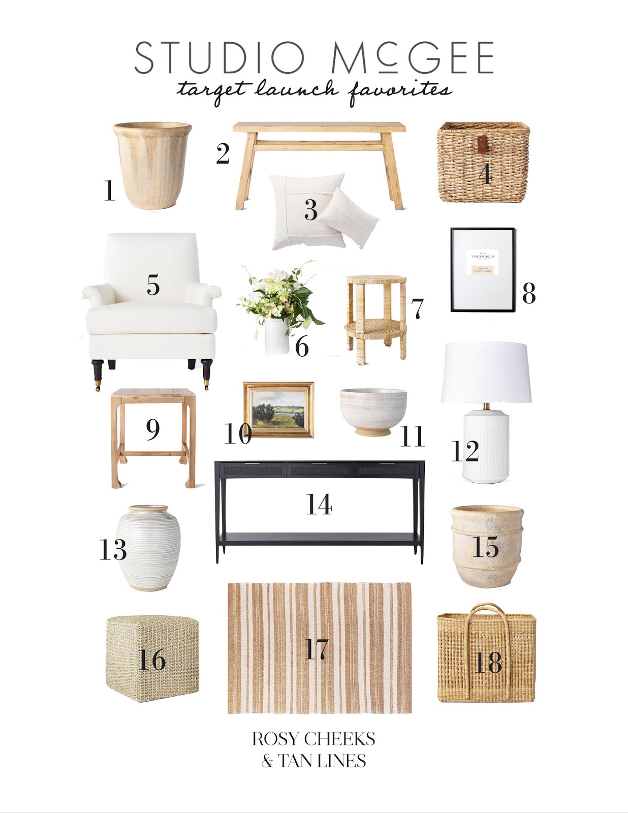 STUDIO MCGEE x TARGET LAUNCH ROSY CHEEKS & TAN LINES