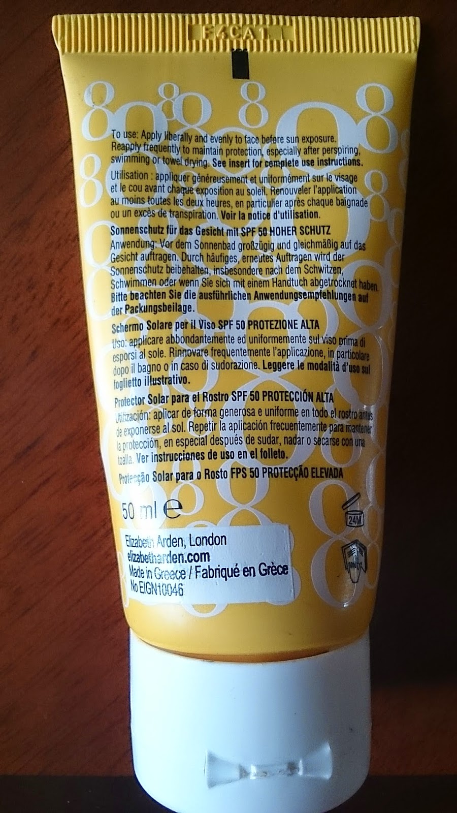 Elizabeth Arden Eight Hour Cream Sun Defense SPF 50 High Protection