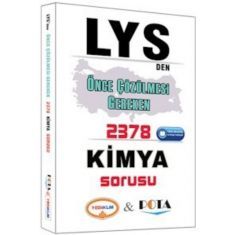 Yediiklim LYS den Önce Çözülmesi Gereken 2378 Kimya Sorusu (2016) Yediiklim LYS den Önce Çözülmesi Gereken 2378 Kimya Sorusu (2016)