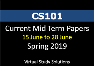 Cs101 midterm solved papers image