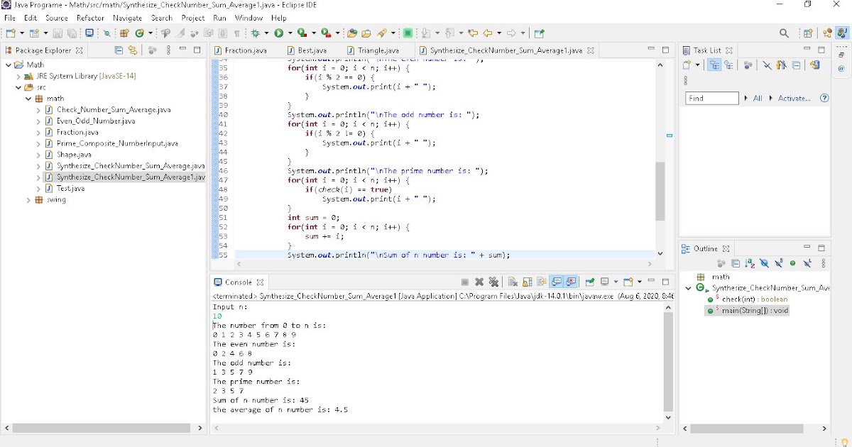 Synthesize Check Number Sum Average Part 2
