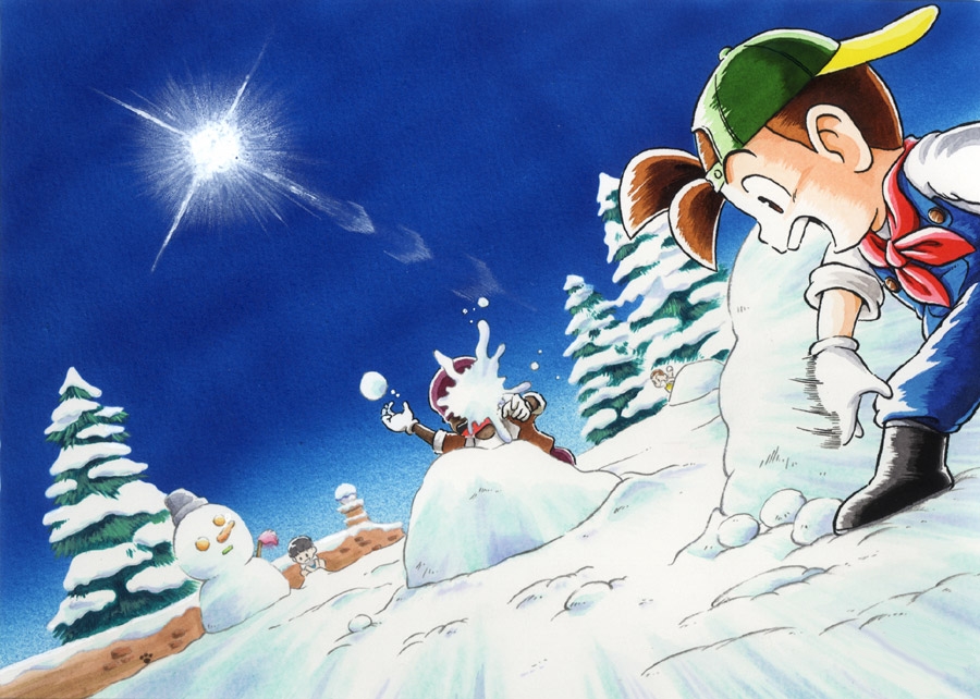 Eventos Inverno Detonados do Harvest Moon Back To Nature