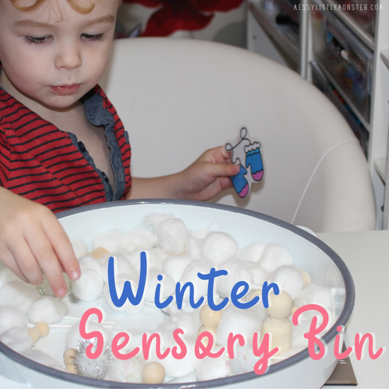 Winter Sensory Bins & Small World Play: 411 & Materials Lists