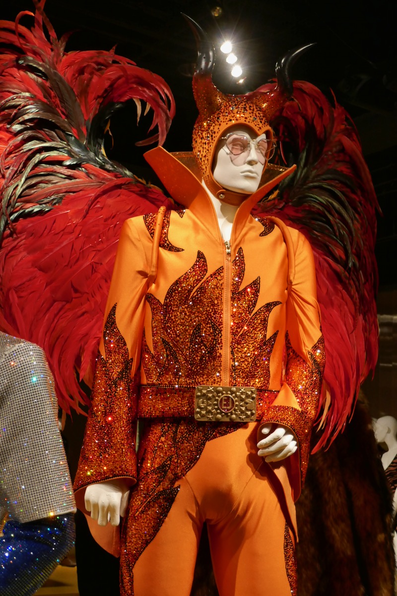 Hollywood Movie Costumes and Props Taron Egerton's Elton John costumes