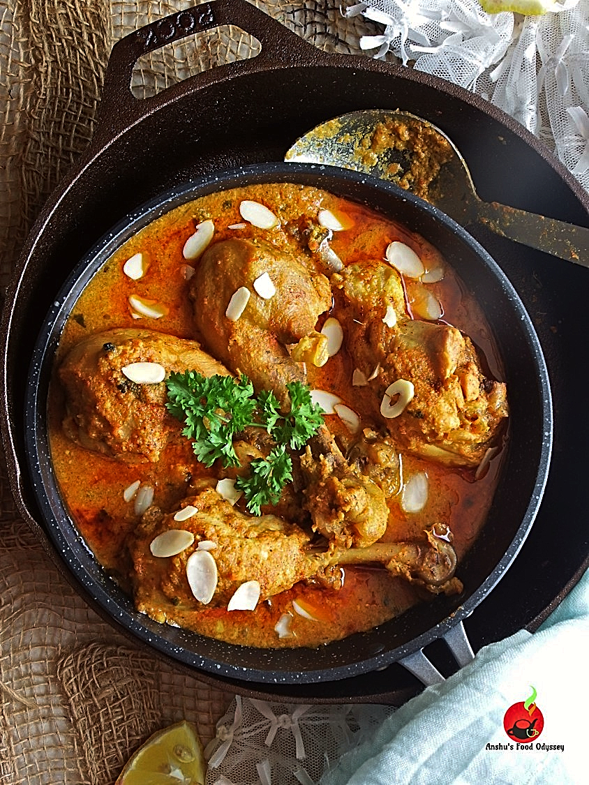 Badaami Chicken Korma Chicken in AlmondTomato Curry