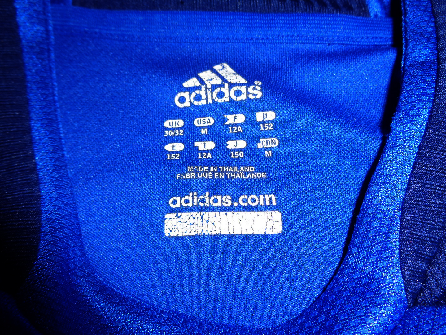 2008-09 Ajax Amsterdam Away Shirt LB Large Boys Blue Adidas #7 Luis Suarez