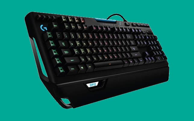 Logitech G910 Orion Spectrum: teclado mecánico de gaming con retroiluminación RGB, tecnología anti-ghosting y 9 teclas personalizables