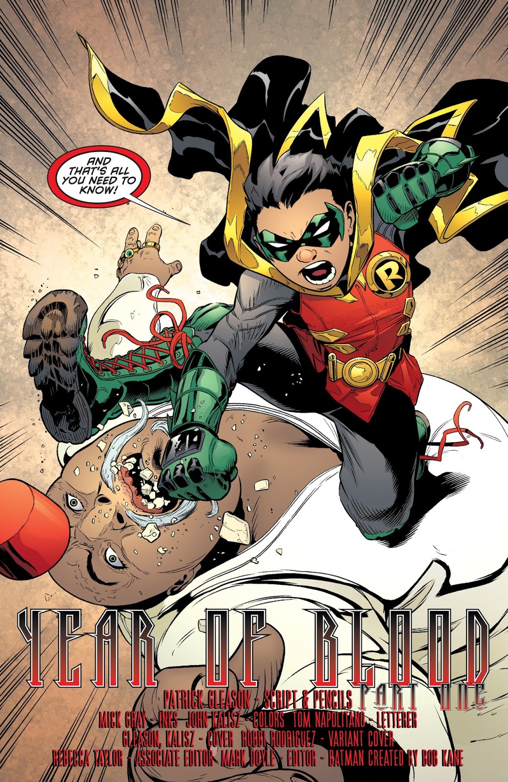 Weird Science DC Comics: Robin: Son of Batman #1 Review and *SPOILERS*