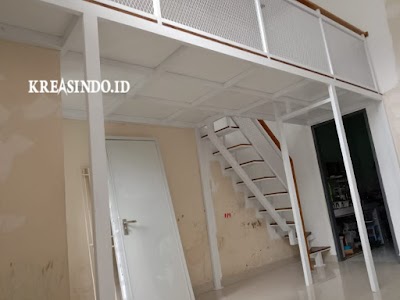 Mezzanine Besi pesanan Bpk Andi Saputra di Serpong Tangerang Mezzanine Besi pesanan Bpk Andi Saputra di Serpong Tangerang