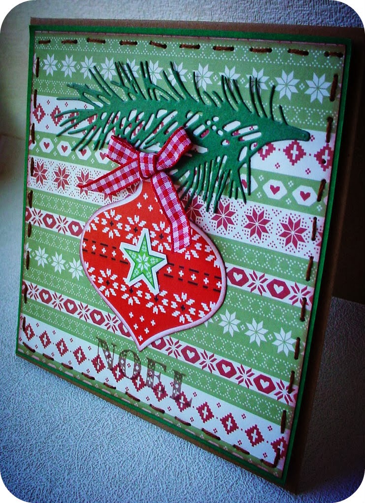 After Hours... Christmas Cards 2013 (18) Leftovers Mittens, bauble