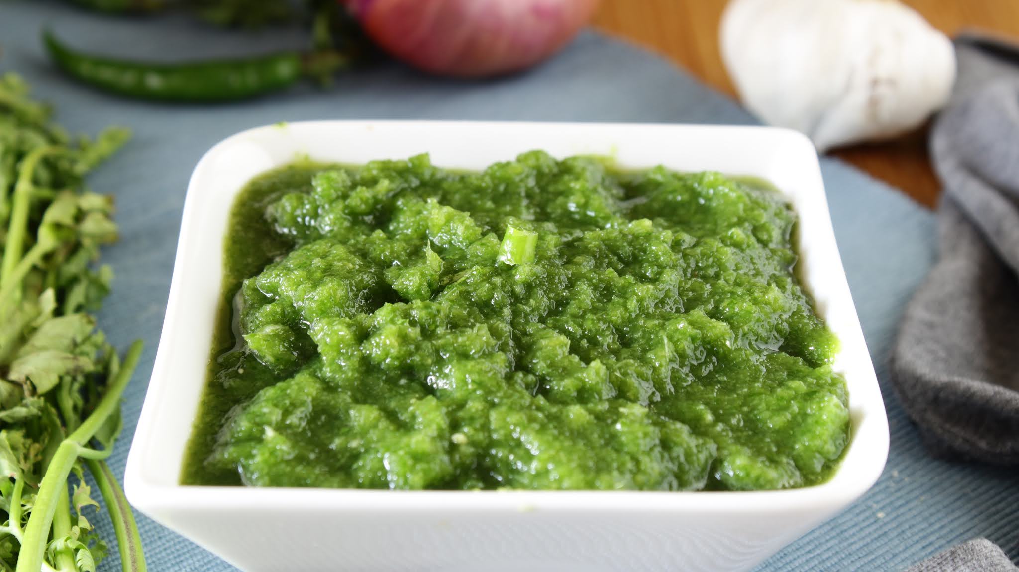 Coriander Green Masala Paste • My Culinary Expressions