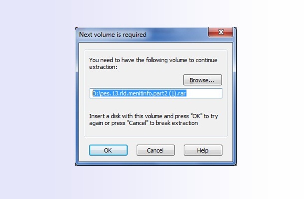 Cara Mengatasi Next Volume Is Required Saat Extract File Rar Zip Menit Info