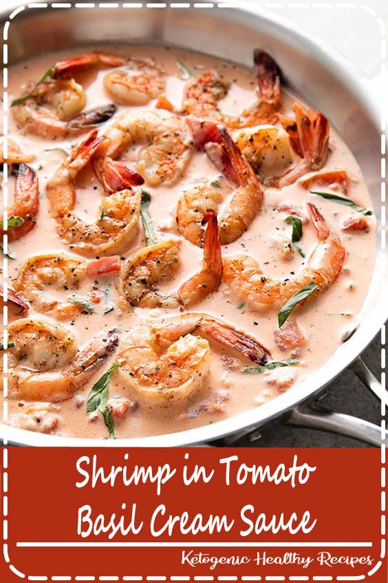 Shrimp in Tomato Basil Cream Sauce FANTASTIC FOOD RECIPES