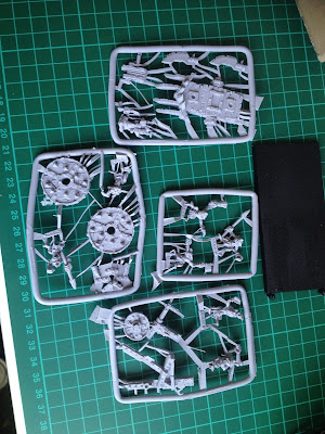 Warhammer Fantasy Snotling Pump Wagon original released in 2003 Finecast Sprues