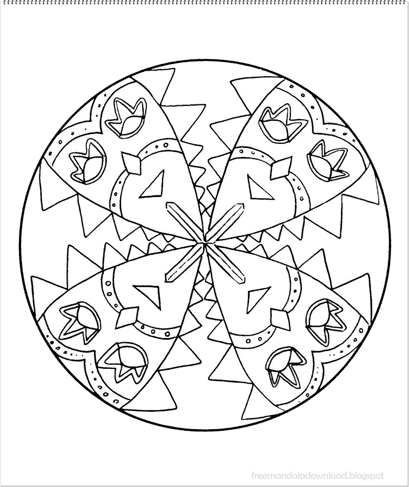 Malvorlagen Karneval Mandala Pdf Free Mandala