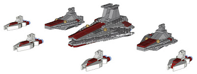 Legostein представя своята гама от MIDI модели републикански флот 640