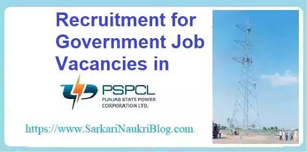 PSPCL Govt. Job Vacancy Recruitment