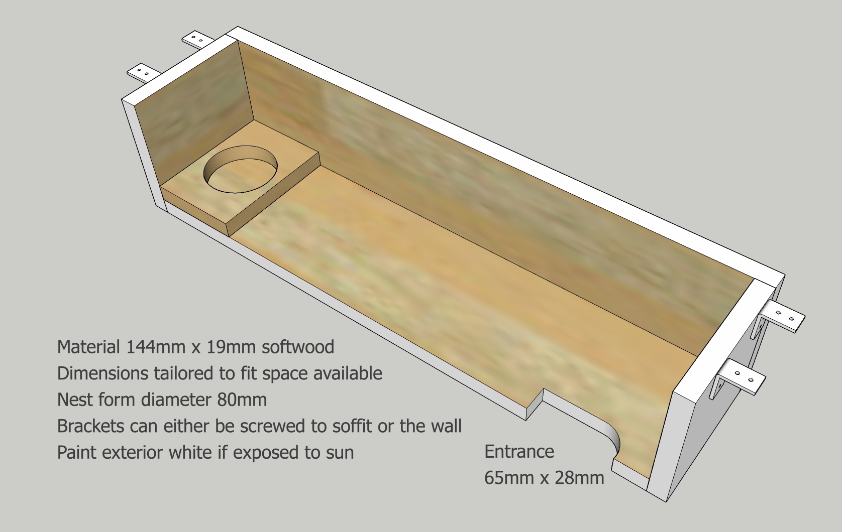Action for Swifts Rutland Swift Boxes