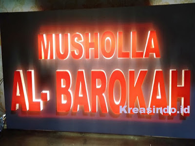 Jasa Huruf Timbul Berkualitas dari Bahan Stainless maupun Akrilik