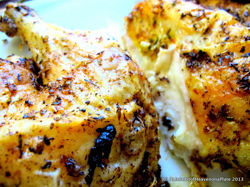 A little bit of heaven on a plate... Kickin' chicken a recipe to