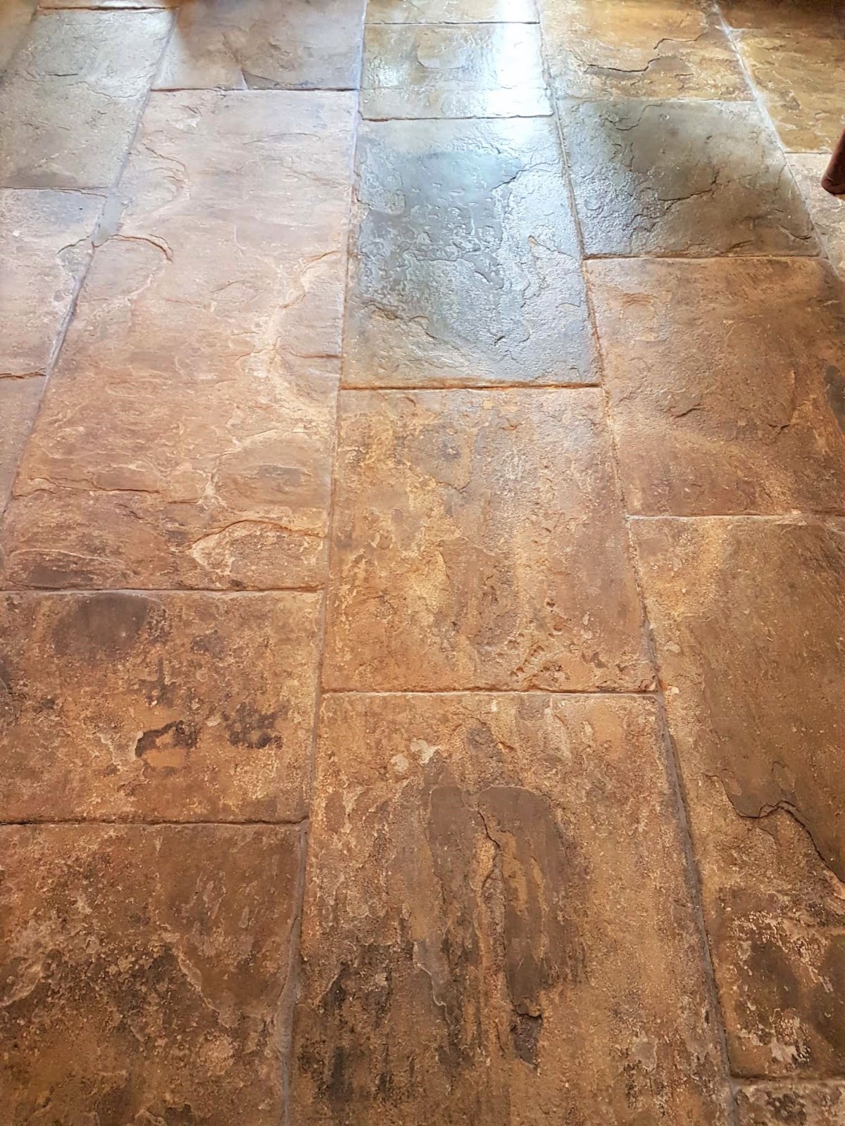 Tile Cleaning How to Renovate Old Flagstone Flooring