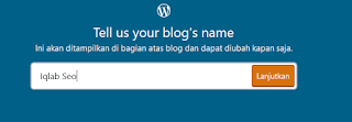 cara membuat blog di wordpress