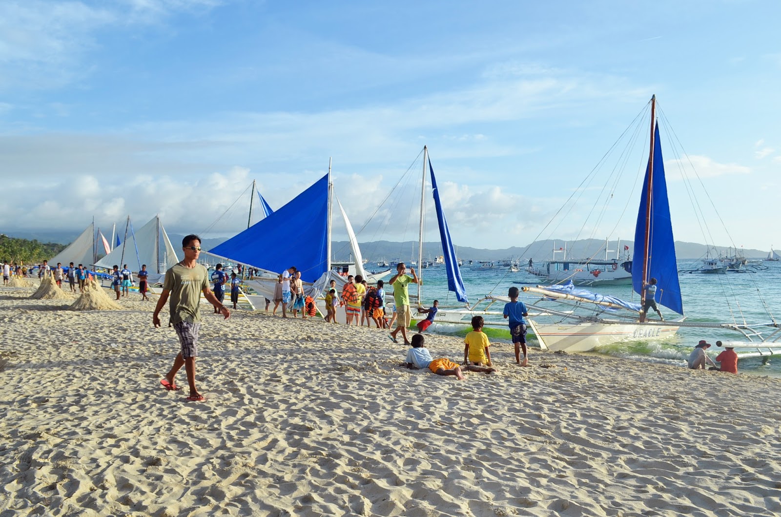 Trip To Boracay, Philippines Paraw Sailing / Sunset Sailing Just An