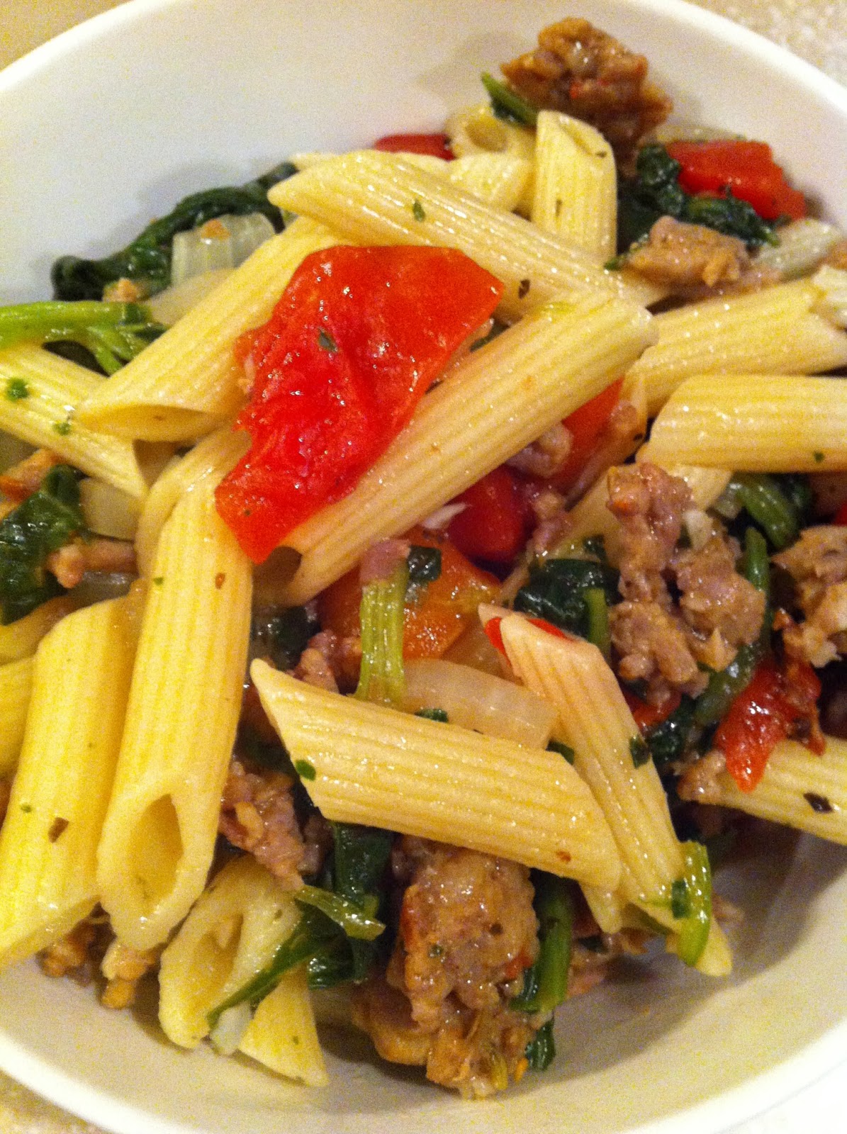 Mama Feta's Meals Sausage Pasta