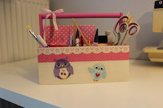 ♥ Das hab ich selbst gemacht ♥: Süße Aufbewahrungskiste basteln