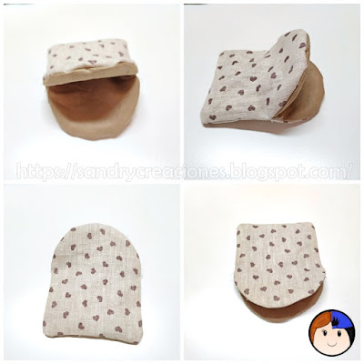 Monedero de tela con boquilla paso 4.4