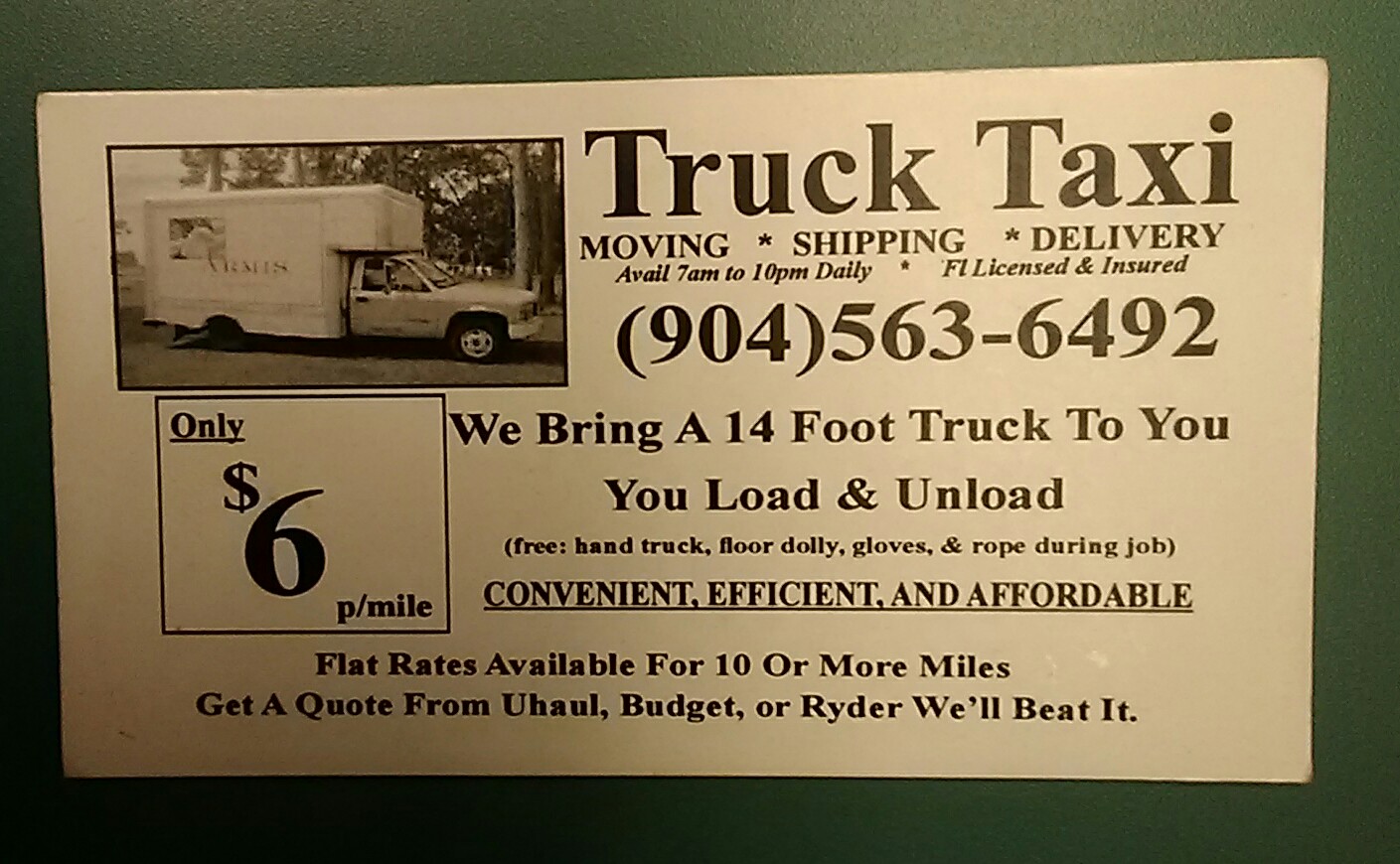 Truck Taxi Truck Taxi (TruckTaxi) Wants A Relationship With