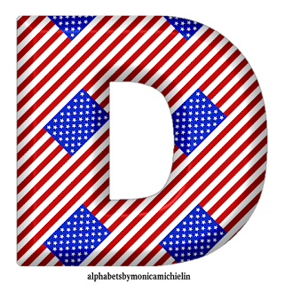 M. Michielin Alphabets: USA FLAG SEAMLESS ALPHABET, NUMBERS AND ICONS ...