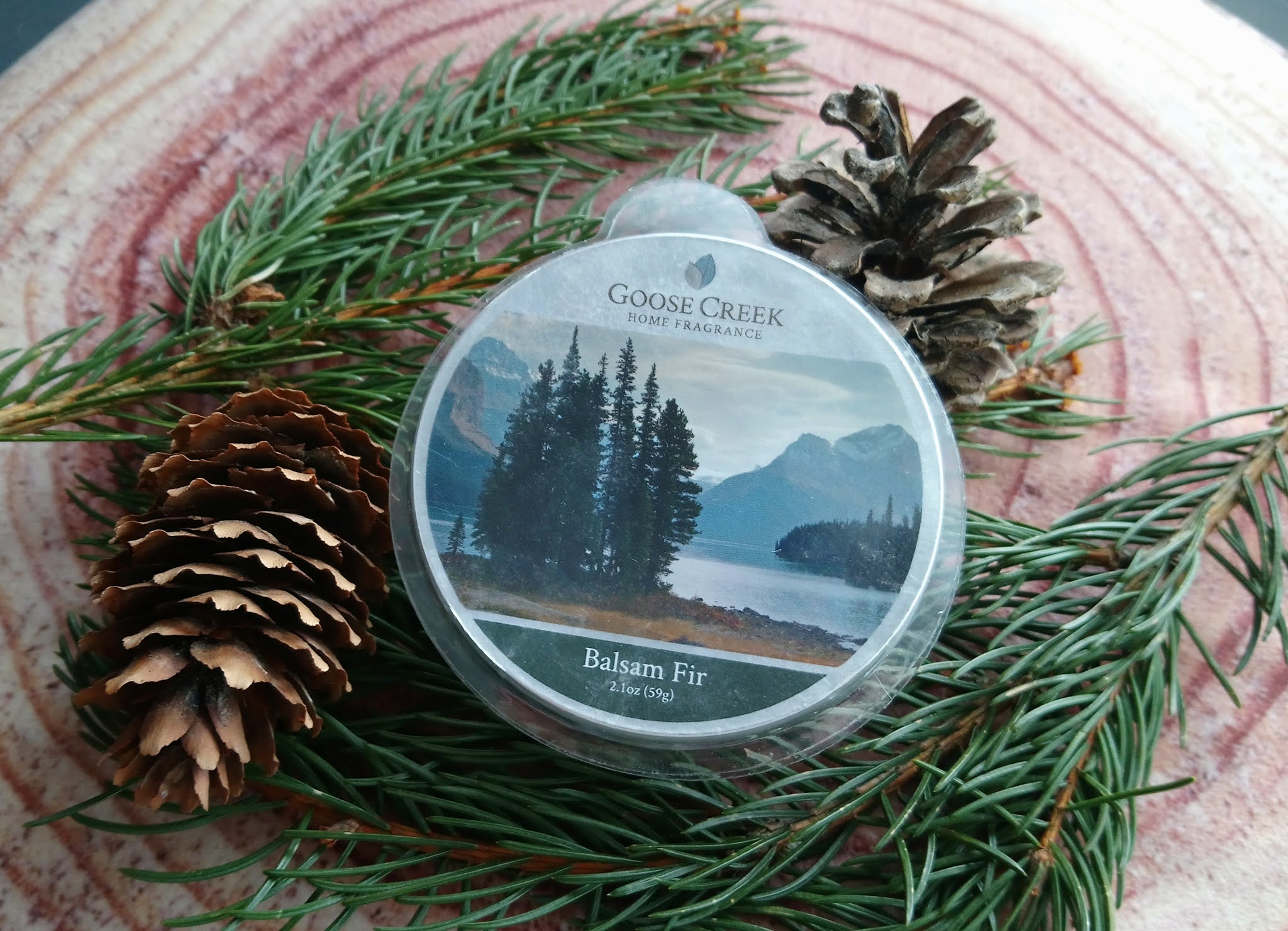 Jaskinia zapachów wosk / świeca Goose Creek Balsam Fir