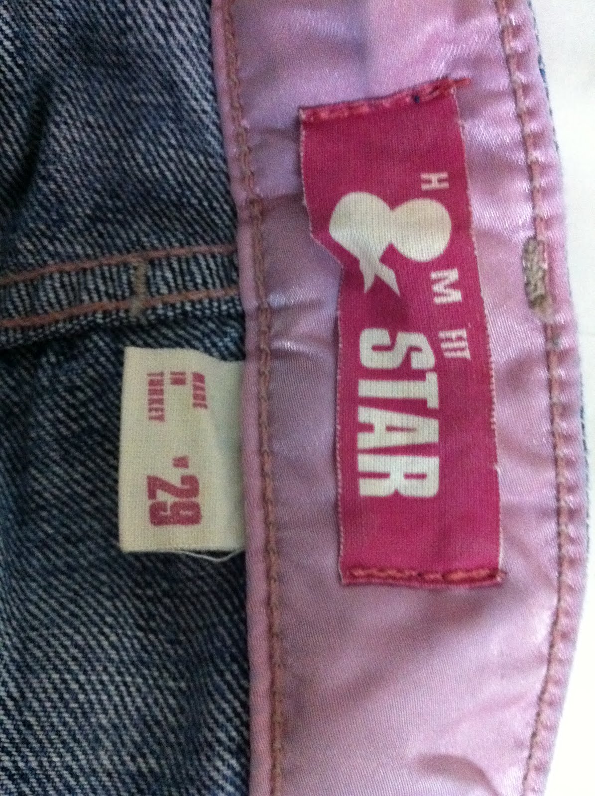 merrilyhappily: H&M jeans; Gio white linen pants