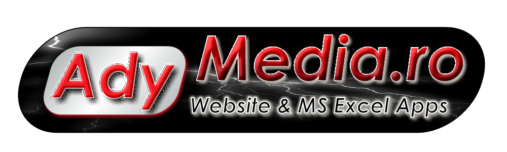 AdyMedia.ro - Creare site, magazin online, creare aplicatii Excel