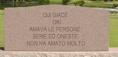 Frasi Divertenti Lapidi Divertenti