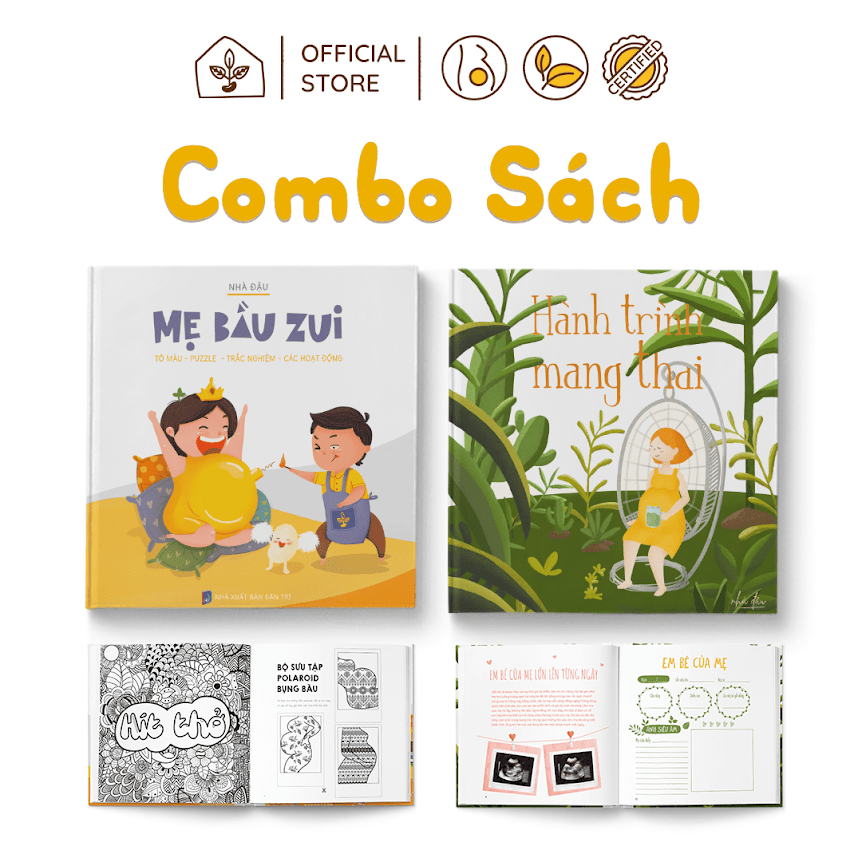 [A116] Món quà ý nghĩa dành tặng Mẹ Bầu: Sách Mẹ Bầu Zui