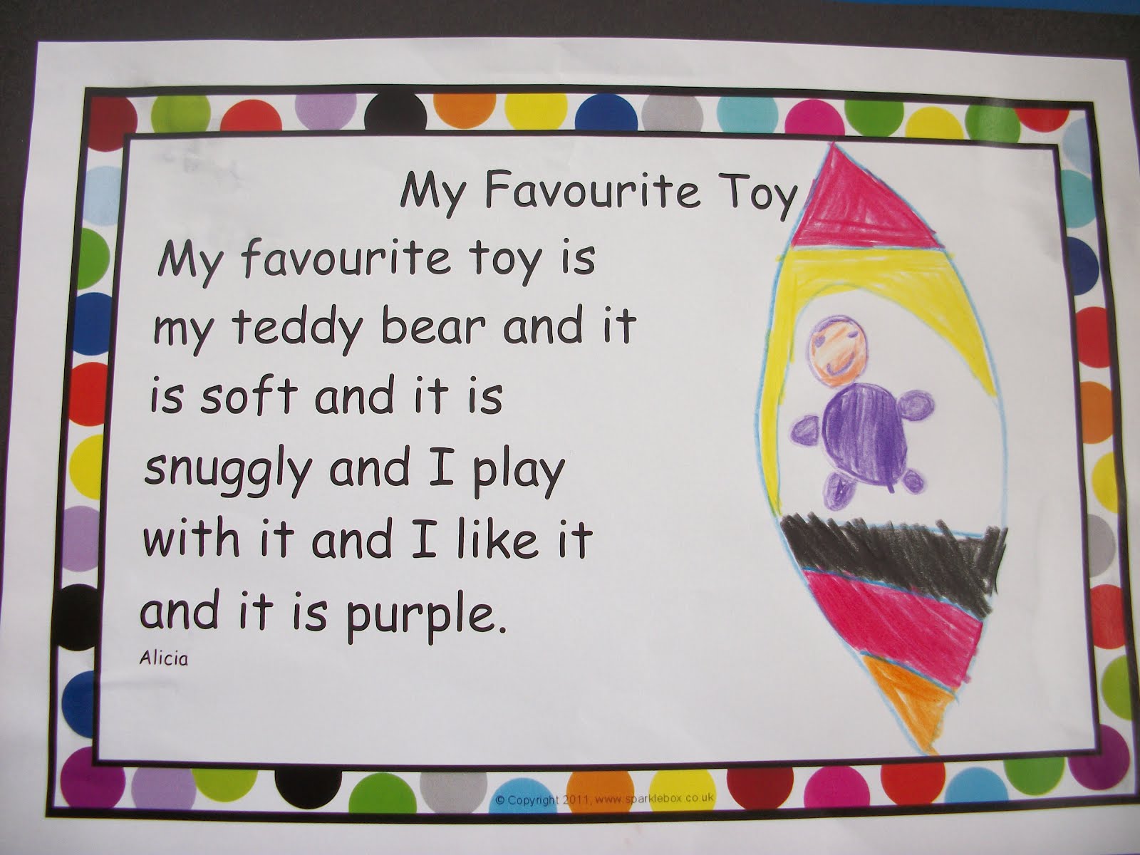 My Favourite Toy Essay for Kids & Children