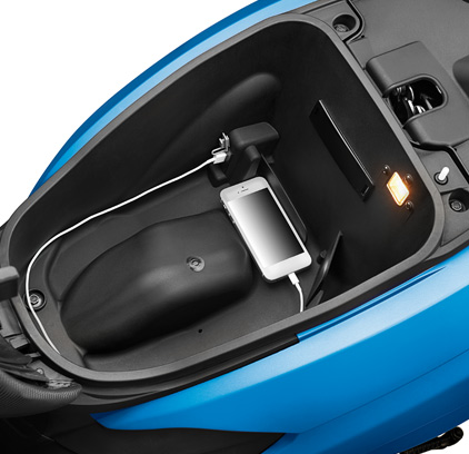 activa with mobile charging