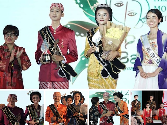 Inilah Pemenang Pasanggiri Mojang Jajaka Kota Bandung 2019
