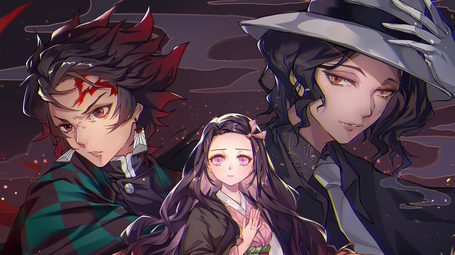 Demon Slayer, Kimetsu no Yaiba, Tanjiro, Nezuko, Muzan, 4K ...